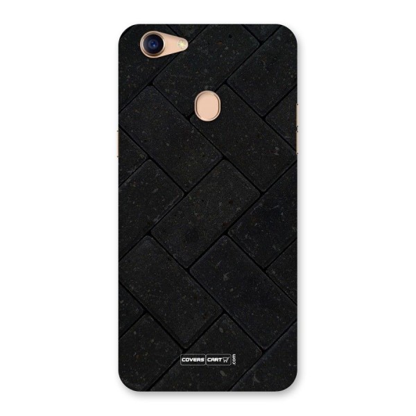 Bricks Pattern Back Case for Oppo F5 Youth