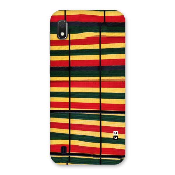 Bright Colors Lines Back Case for Galaxy A10