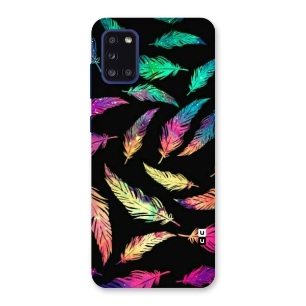 Bright Feathers Back Case for Galaxy A31