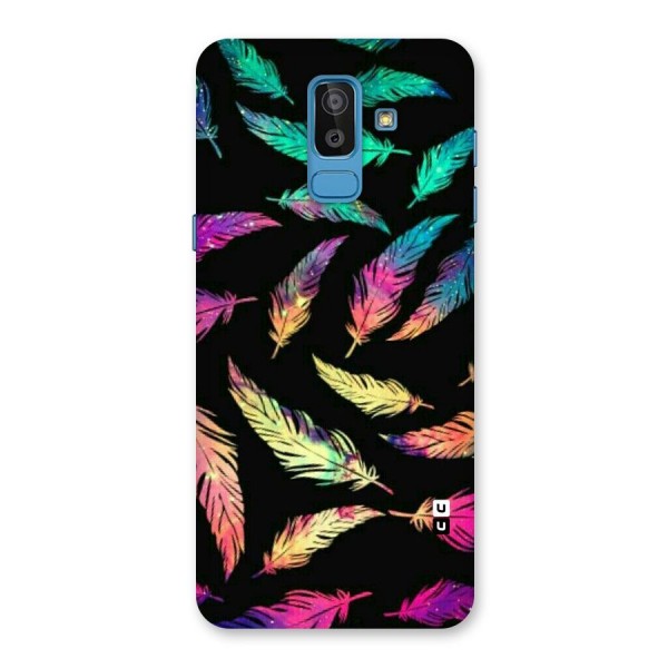Bright Feathers Back Case for Galaxy J8