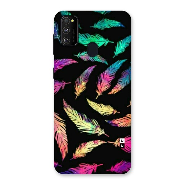 Bright Feathers Back Case for Galaxy M30s