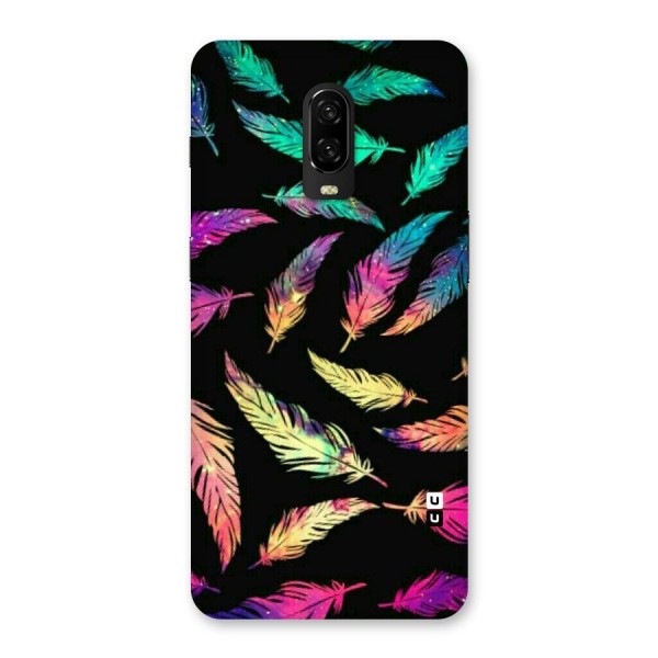 Bright Feathers Back Case for OnePlus 6T