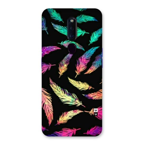 Bright Feathers Back Case for Oppo F11 Pro