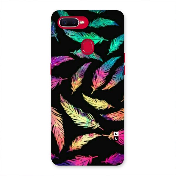 Bright Feathers Back Case for Oppo F9 Pro