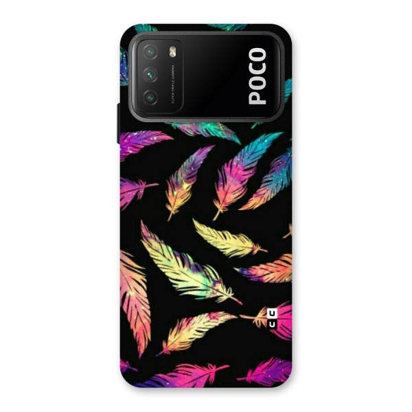 Bright Feathers Back Case for Poco M3