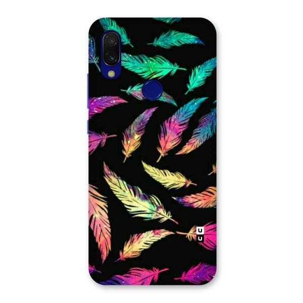 Bright Feathers Back Case for Redmi Y3