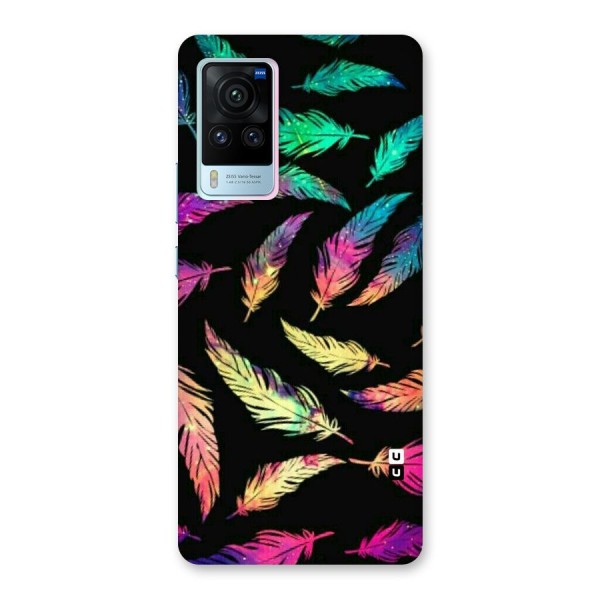 Bright Feathers Back Case for Vivo X60 Pro