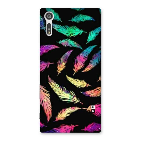 Bright Feathers Back Case for Xperia XZ
