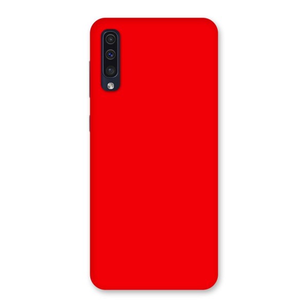 Bright Red Back Case for Galaxy A50
