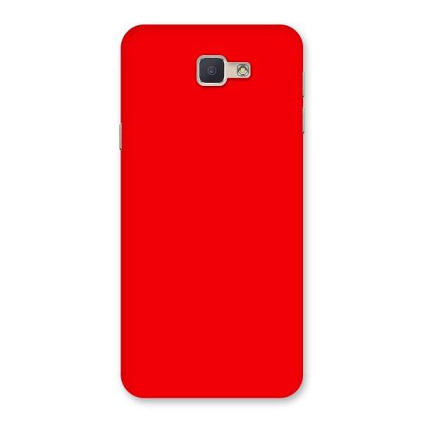 Bright Red Back Case for Galaxy J5 Prime