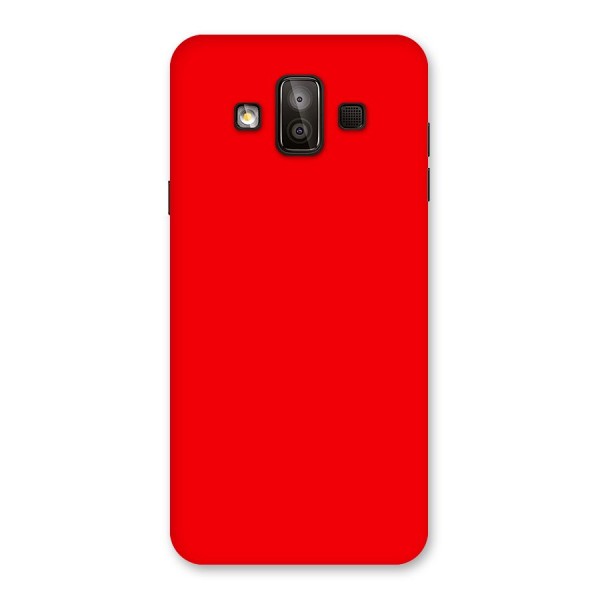 Bright Red Back Case for Galaxy J7 Duo