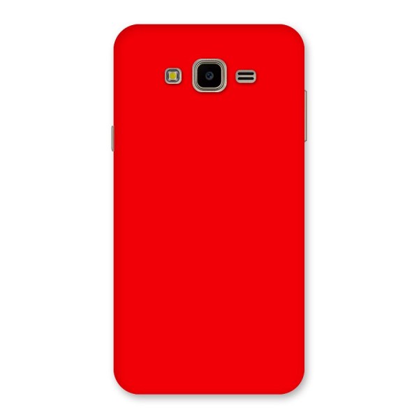 Bright Red Back Case for Galaxy J7 Nxt