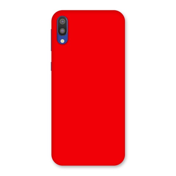 Bright Red Back Case for Galaxy M10