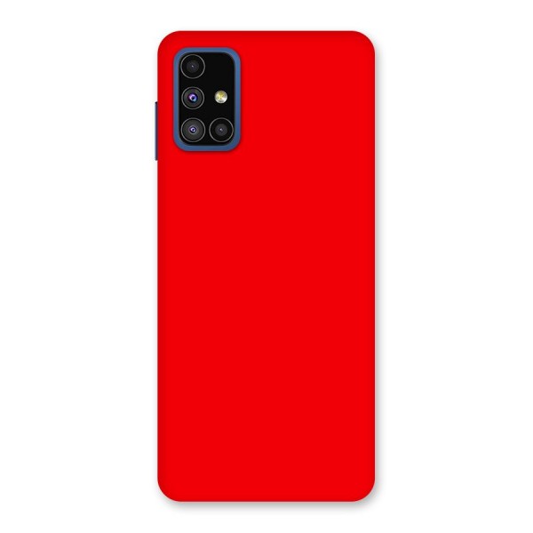Bright Red Back Case for Galaxy M51