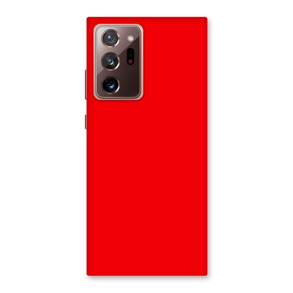Bright Red Back Case for Galaxy Note 20 Ultra