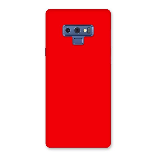 Bright Red Back Case for Galaxy Note 9