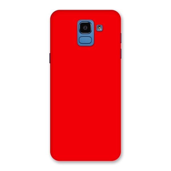 Bright Red Back Case for Galaxy On6