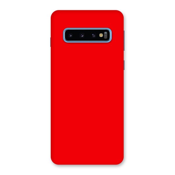 Bright Red Back Case for Galaxy S10