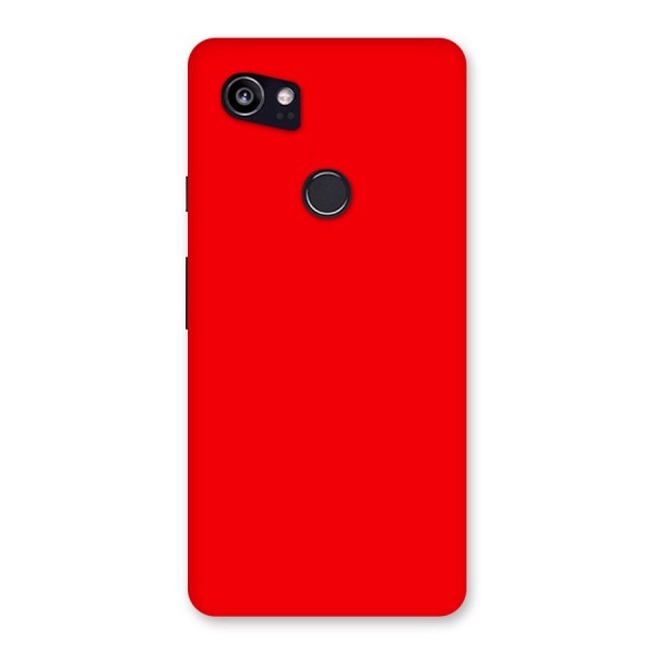 Bright Red Back Case for Google Pixel 2 XL