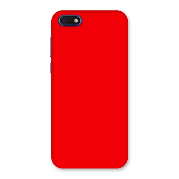 Bright Red Back Case for Honor 7s