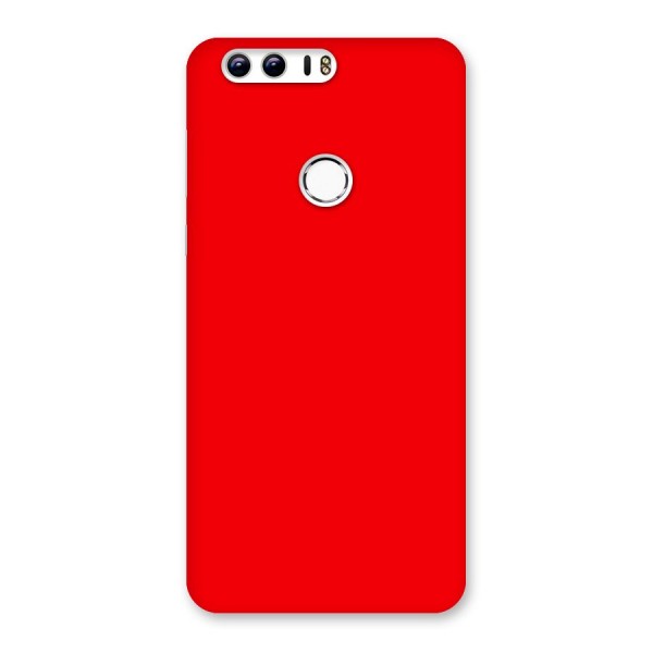 Bright Red Back Case for Honor 8