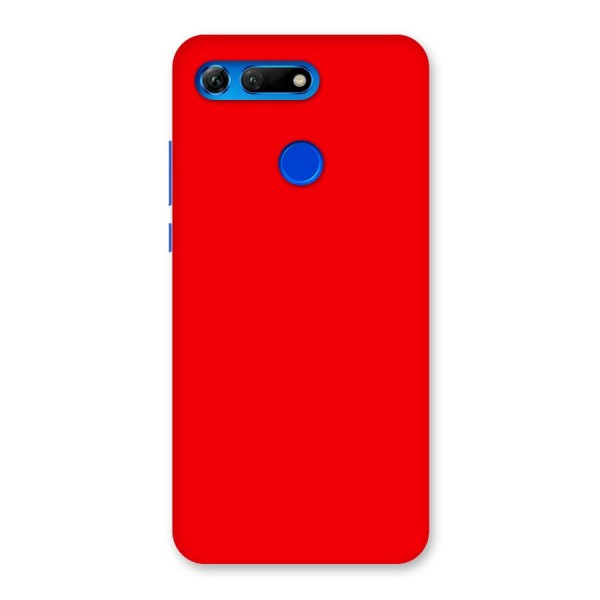 Bright Red Back Case for Honor View 20