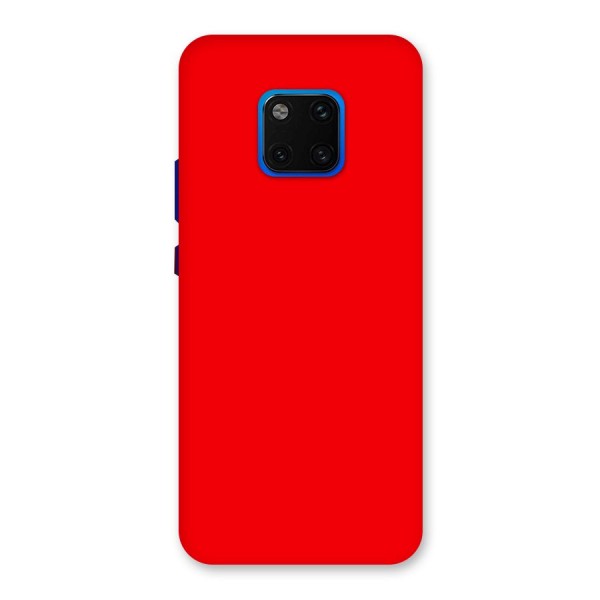 Bright Red Back Case for Huawei Mate 20 Pro