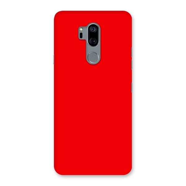 Bright Red Back Case for LG G7