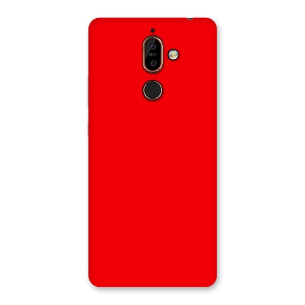 Bright Red Back Case for Nokia 7 Plus