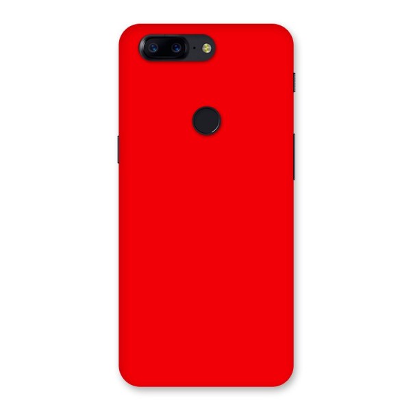 Bright Red Back Case for OnePlus 5T