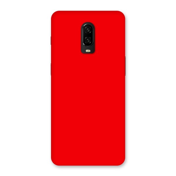 Bright Red Back Case for OnePlus 6T