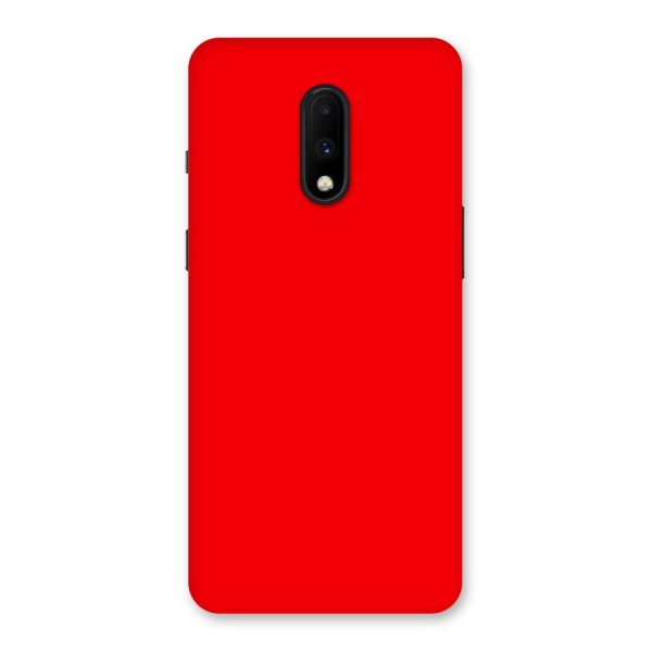 Bright Red Back Case for OnePlus 7