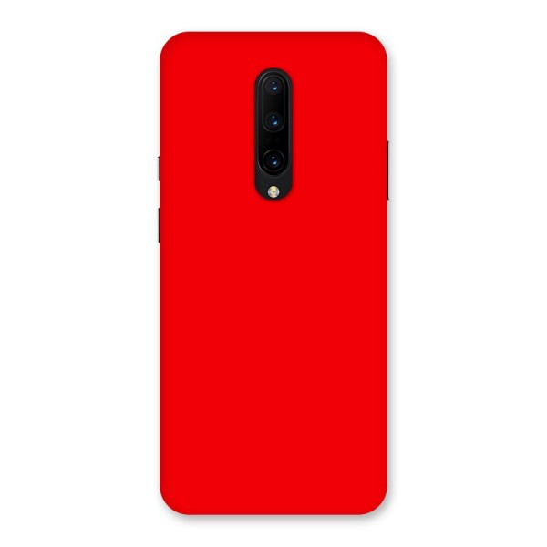 Bright Red Back Case for OnePlus 7 Pro