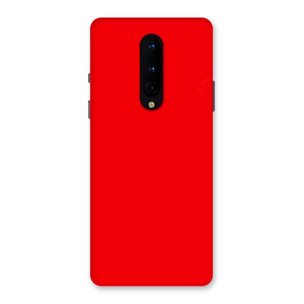 Bright Red Back Case for OnePlus 8