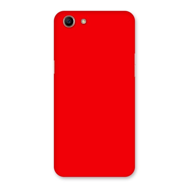 Bright Red Back Case for Oppo A83 (2018)