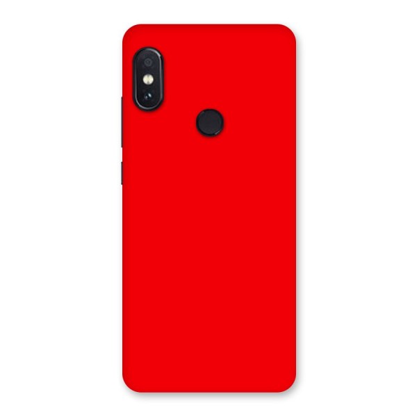 Bright Red Back Case for Redmi Note 5 Pro