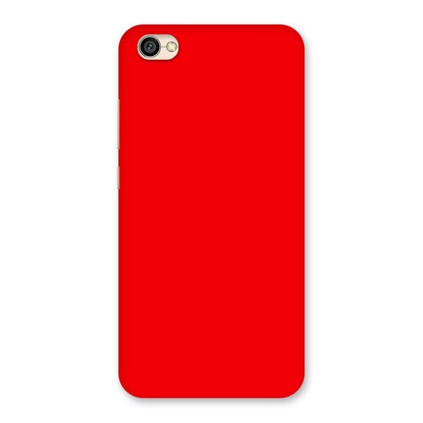 Bright Red Back Case for Redmi Y1 Lite