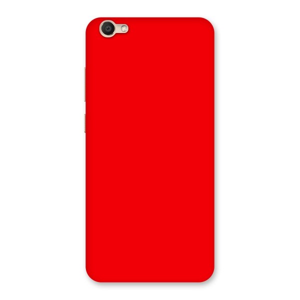 Bright Red Back Case for Vivo V5s