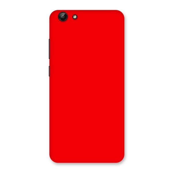 Bright Red Back Case for Vivo Y69
