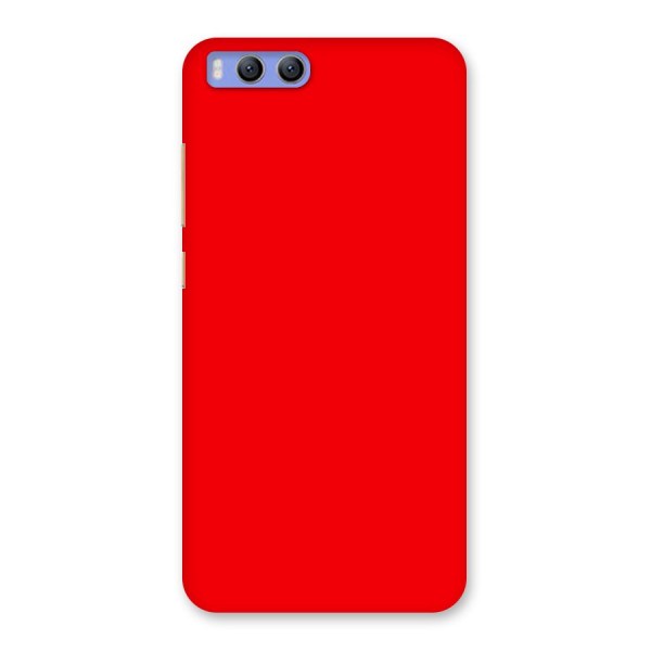 Bright Red Back Case for Xiaomi Mi 6