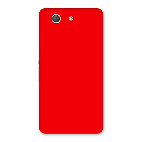 Bright Red Back Case for Xperia Z3 Compact
