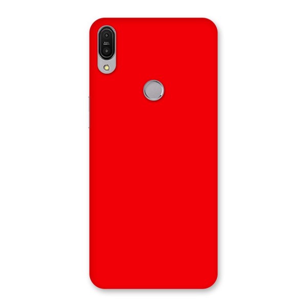 Bright Red Back Case for Zenfone Max Pro M1
