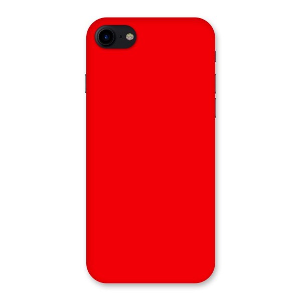 Bright Red Back Case for iPhone SE 2020
