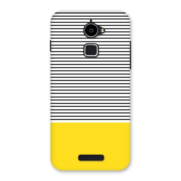 Bright Yellow Stripes Back Case for Coolpad Note 3 Lite
