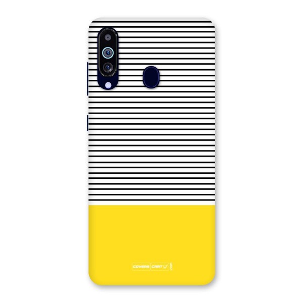 Bright Yellow Stripes Back Case for Galaxy M40