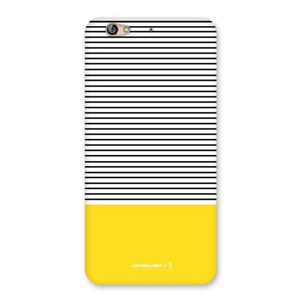 Bright Yellow Stripes Back Case for Gionee S6