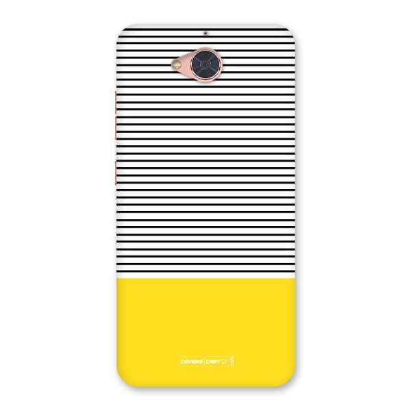 Bright Yellow Stripes Back Case for Gionee S6 Pro