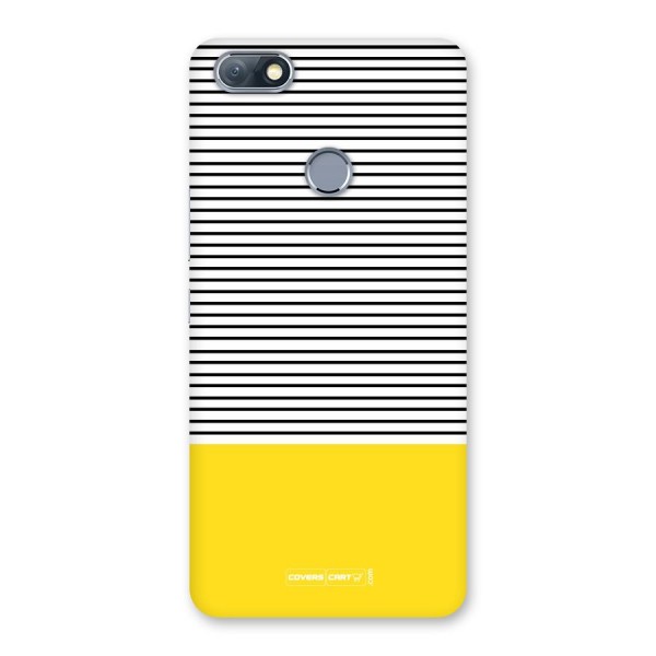 Bright Yellow Stripes Back Case for Infinix Note 5
