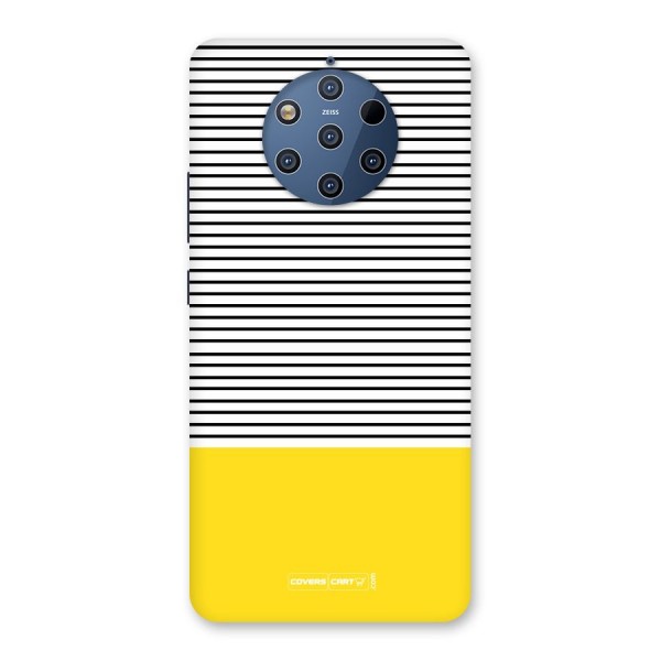 Bright Yellow Stripes Back Case for Nokia 9 PureView