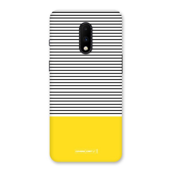 Bright Yellow Stripes Back Case for OnePlus 7
